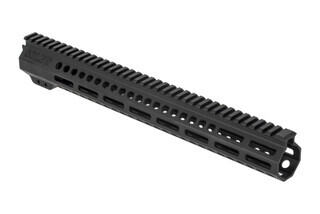 Sons of Liberty Gun Works Exo2 AR-15 handguard is 15in long, fully freefloated, and accepts M-LOK accessories